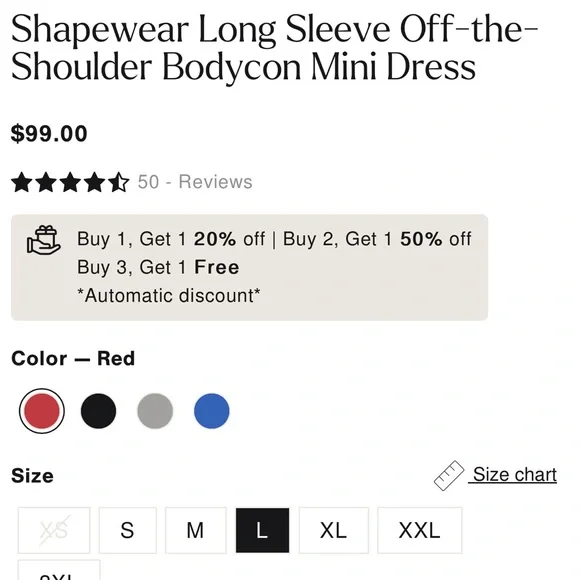 VIRAL POPILUSH Elegant Blue Long-Sleeve Dress - Picture 6 of 6